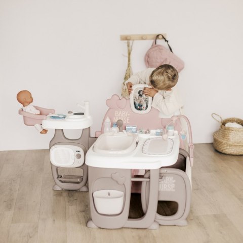 SMOBY Baby Nurse Duży Kącik Opiekunki dla Lalki Smoby SMOBY Baby Nurse Duży Kącik Opiekunki dla Lalki Smoby