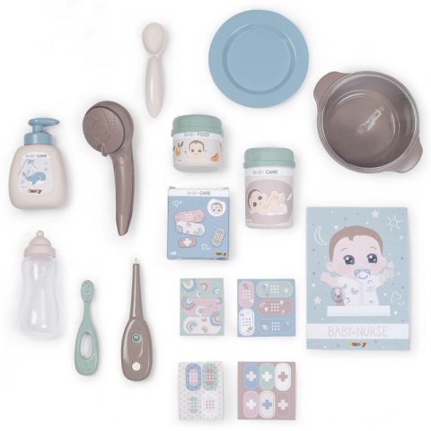 SMOBY Baby Nurse Duży Kącik Opiekunki dla Lalki Smoby SMOBY Baby Nurse Duży Kącik Opiekunki dla Lalki Smoby