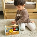 TOOKY TOY Drewniana Skrzynka z Narzędziami Zestaw 18 el. Tooky Toy TOOKY TOY Drewniana Skrzynka z Narzędziami Zestaw 18 el. Tooky Toy