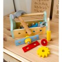 TOOKY TOY Drewniana Skrzynka z Narzędziami Zestaw 18 el. Tooky Toy TOOKY TOY Drewniana Skrzynka z Narzędziami Zestaw 18 el. Tooky Toy