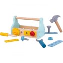 TOOKY TOY Drewniana Skrzynka z Narzędziami Zestaw 18 el. Tooky Toy TOOKY TOY Drewniana Skrzynka z Narzędziami Zestaw 18 el. Tooky Toy