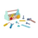 TOOKY TOY Drewniana Skrzynka z Narzędziami Zestaw 18 el. Tooky Toy TOOKY TOY Drewniana Skrzynka z Narzędziami Zestaw 18 el. Tooky Toy