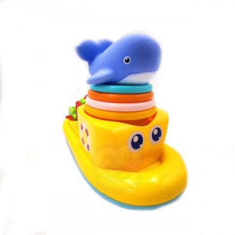 WOOPIE BABY Zabawka Wodna Statek Wieloryb Kubeczki Przelewowe Woopie Baby WOOPIE BABY Zabawka Wodna Statek Wieloryb Kubeczki Przelewowe Woopie Baby