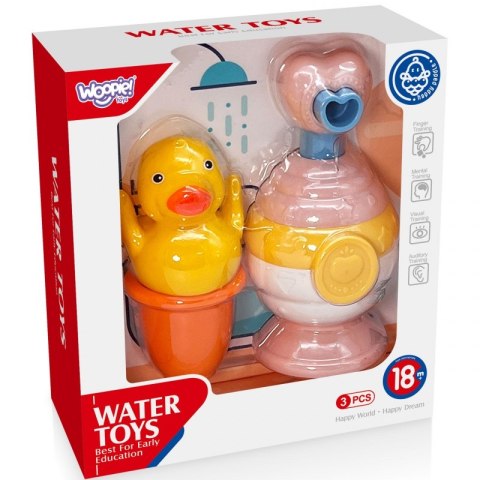 WOOPIE BABY Zabawki do Kąpieli Kubeczek + Kaczuszka + Dozownik Mydła Zestaw Woopie Baby WOOPIE BABY Zabawki do Kąpieli Kubeczek + Kaczuszka + Dozownik Mydła Zestaw Woopie Baby