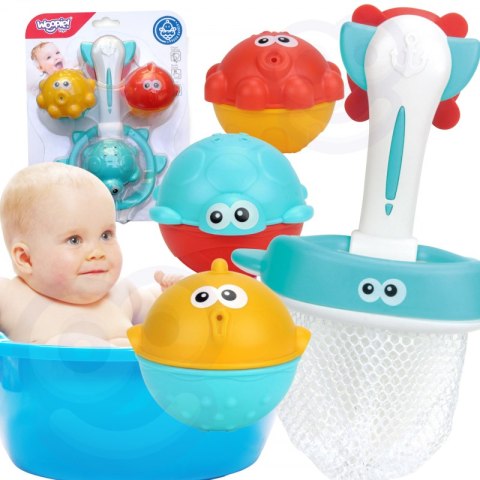 WOOPIE BABY Zestaw do Kąpieli Łowienie Rybek 4 el. Woopie Baby WOOPIE BABY Zestaw do Kąpieli Łowienie Rybek 4 el. Woopie Baby