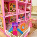 WOOPIE Mega Willa Domek dla Lalek LOVELY HOUSE 194 el. Woopie