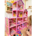WOOPIE Mega Willa Domek dla Lalek LOVELY HOUSE 194 el. Woopie