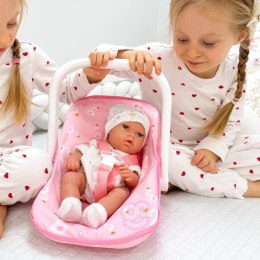 WOOPIE ROYAL Zestaw Lalka Bobas 30,5 cm + Nosidełko Różowe Woopie Royal