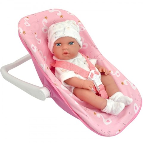 WOOPIE ROYAL Zestaw Lalka Bobas 30,5 cm + Nosidełko Różowe Woopie Royal WOOPIE ROYAL Zestaw Lalka Bobas 30,5 cm + Nosidełko Różowe Woopie Royal