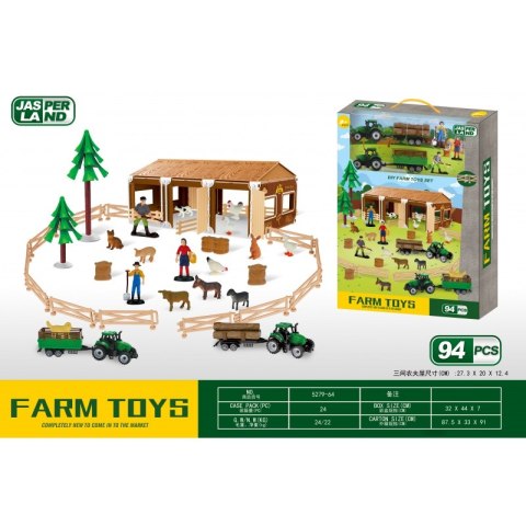 WOOPIE Zestaw Mały Farmer XL Figurki Gospodarstwo Woopie WOOPIE Zestaw Mały Farmer XL Figurki Gospodarstwo Woopie