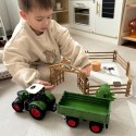 WOOPIE Zestaw Mini Farma Traktor Zwierzęta Osada Farma Rolnik Narzędzia Woopie