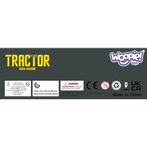 WOOPIE Zestaw Mini Farma Traktor Zwierzęta Osada Farma Rolnik Narzędzia Woopie WOOPIE Zestaw Mini Farma Traktor Zwierzęta Osada Farma Rolnik Narzędzia Woopie
