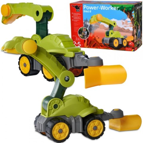 BIG Pług Zraszacz Dinozaur Power Worker Zabawka do Piasku Big BIG Pług Zraszacz Dinozaur Power Worker Zabawka do Piasku Big