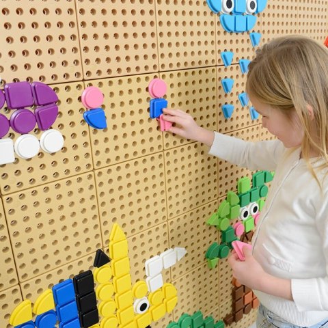 MASTERKIDZ Zestaw Kołeczki w kształcie figur geometrycznych 64szt do tablic STEM Masterkidz MASTERKIDZ Zestaw Kołeczki w kształcie figur geometrycznych 64szt do tablic STEM Masterkidz
