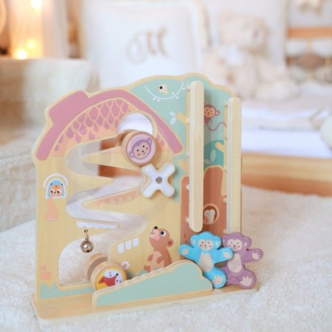 TOOKY TOY Labirynt Tablica Edukacyjna Tor 2w1 Labirynt Drewniany Tooky Toy TOOKY TOY Labirynt Tablica Edukacyjna Tor 2w1 Labirynt Drewniany Tooky Toy