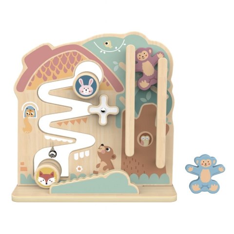 TOOKY TOY Labirynt Tablica Edukacyjna Tor 2w1 Labirynt Drewniany Tooky Toy TOOKY TOY Labirynt Tablica Edukacyjna Tor 2w1 Labirynt Drewniany Tooky Toy