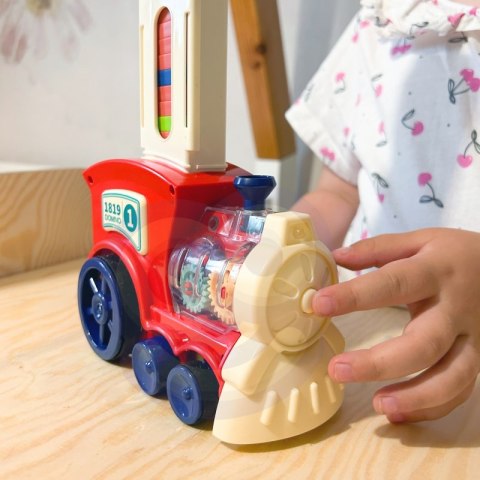 WOOPIE Elektryczna Ciuchcia Lokomotywa do Klocków Domino Woopie WOOPIE Elektryczna Ciuchcia Lokomotywa do Klocków Domino Woopie