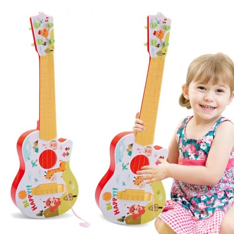 WOOPIE Gitara Akustyczna dla Dzieci Czerwona 43 cm Woopie WOOPIE Gitara Akustyczna dla Dzieci Czerwona 43 cm Woopie