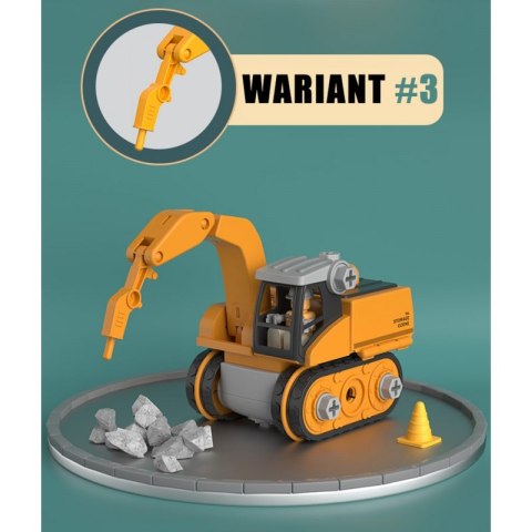 WOOPIE Mega Plac Budowy 5w1 Zestaw XXL do Skręcania DIY Woopie WOOPIE Mega Plac Budowy 5w1 Zestaw XXL do Skręcania DIY Woopie
