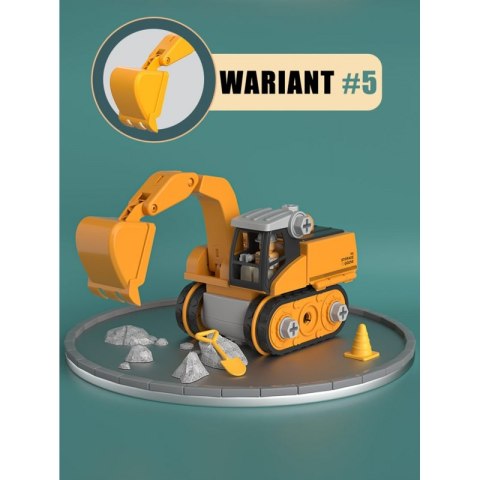 WOOPIE Mega Plac Budowy 5w1 Zestaw XXL do Skręcania DIY Woopie WOOPIE Mega Plac Budowy 5w1 Zestaw XXL do Skręcania DIY Woopie