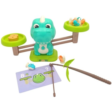 WOOPIE Waga Szalkowa Równoważnia Gra Łowienie Dinozaurów Rybek Nauka Liczydło Woopie WOOPIE Waga Szalkowa Równoważnia Gra Łowienie Dinozaurów Rybek Nauka Liczydło Woopie