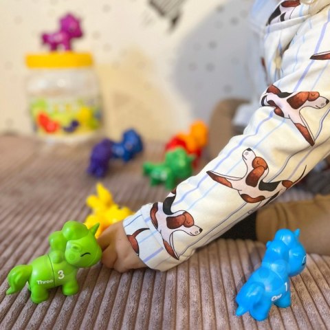 WOOPIE Zestaw Nauka Liczb Kolorów Montessori Figurki Jednorożce do Składania "Dopasuj Cyferki" 13 el. Woopie WOOPIE Zestaw Nauka Liczb Kolorów Montessori Figurki Jednorożce do Składania "Dopasuj Cyferki" 13 el. Woopie