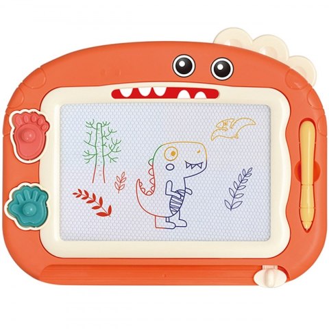 WOOPIE Znikopis Tablica Magnetyczna Kolorowa + 2 Stempelki Dinozaur Woopie WOOPIE Znikopis Tablica Magnetyczna Kolorowa + 2 Stempelki Dinozaur Woopie