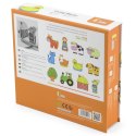 VIGA Drewniana Przeplatanka Klocki Farma do Nawlekania Montessori Viga Toys VIGA Drewniana Przeplatanka Klocki Farma do Nawlekania Montessori Viga Toys