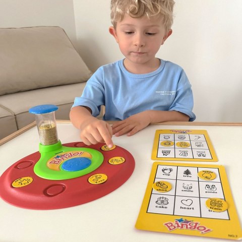 WOOPIE Bingo Gra Dopasuj Żetony Planszowa Rodzinna Woopie WOOPIE Bingo Gra Dopasuj Żetony Planszowa Rodzinna Woopie