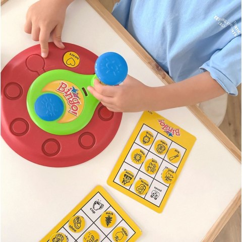 WOOPIE Bingo Gra Dopasuj Żetony Planszowa Rodzinna Woopie WOOPIE Bingo Gra Dopasuj Żetony Planszowa Rodzinna Woopie