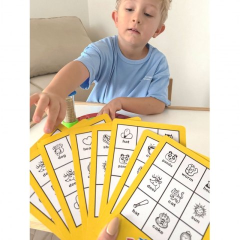 WOOPIE Bingo Gra Dopasuj Żetony Planszowa Rodzinna Woopie WOOPIE Bingo Gra Dopasuj Żetony Planszowa Rodzinna Woopie