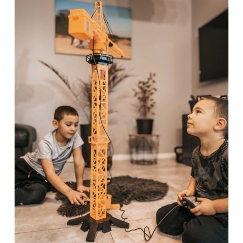 WOOPIE Dźwig Żuraw Zdalnie Sterowany 103 cm R/C Ciężarówka Koparka + 4 Akc. Woopie WOOPIE Dźwig Żuraw Zdalnie Sterowany 103 cm R/C Ciężarówka Koparka + 4 Akc. Woopie
