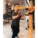 WOOPIE Dźwig Żuraw Zdalnie Sterowany 103 cm R/C Ciężarówka Koparka + 4 Akc. Woopie WOOPIE Dźwig Żuraw Zdalnie Sterowany 103 cm R/C Ciężarówka Koparka + 4 Akc. Woopie