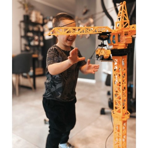 WOOPIE Dźwig Żuraw Zdalnie Sterowany 103 cm R/C Ciężarówka Koparka + 4 Akc. Woopie WOOPIE Dźwig Żuraw Zdalnie Sterowany 103 cm R/C Ciężarówka Koparka + 4 Akc. Woopie