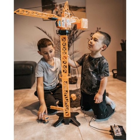 WOOPIE Dźwig Żuraw Zdalnie Sterowany 103 cm R/C Ciężarówka Koparka + 4 Akc. Woopie WOOPIE Dźwig Żuraw Zdalnie Sterowany 103 cm R/C Ciężarówka Koparka + 4 Akc. Woopie