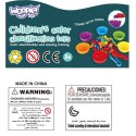 WOOPIE Gra Edukacyjna Montessori Sorter Kolorów Morska Kraina 64 el. Woopie