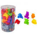 WOOPIE Gra Edukacyjna Montessori Sorter Kolorów Zwierzęta 44 el. Woopie