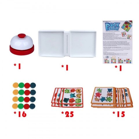 WOOPIE Gra Logiczna Układanka Wzorów PUCK PUZZLE 3+ Woopie WOOPIE Gra Logiczna Układanka Wzorów PUCK PUZZLE 3+ Woopie