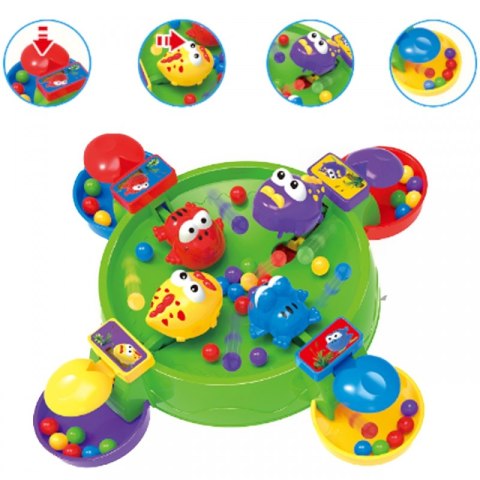 WOOPIE Gra Zręcznościowa Planszowa GŁODNE WESOŁE ŻABKI I KROKODYLKI 3+ Woopie WOOPIE Gra Zręcznościowa Planszowa GŁODNE WESOŁE ŻABKI I KROKODYLKI 3+ Woopie