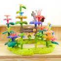 WOOPIE Magiczny Ogródek Montessori Klocki Konstrukcyjne XXL 93 el. Woopie