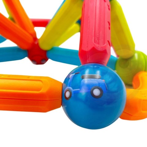 WOOPIE Magnetyczne Klocki Konstrukcyjne Edukacyjne 76 el. Woopie WOOPIE Magnetyczne Klocki Konstrukcyjne Edukacyjne 76 el. Woopie
