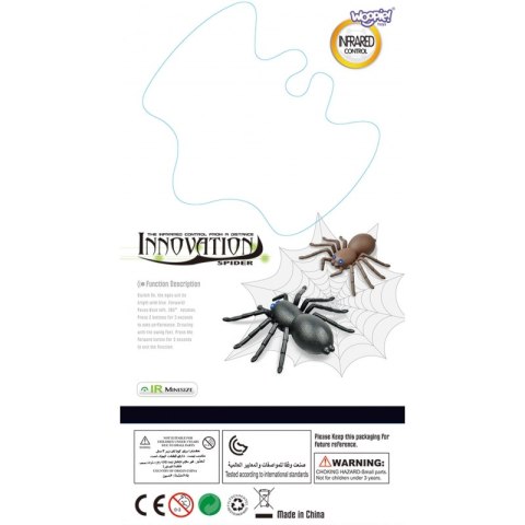 WOOPIE Pająk Interaktywny Zdalnie Sterowany Pilotem Woopie WOOPIE Pająk Interaktywny Zdalnie Sterowany Pilotem Woopie