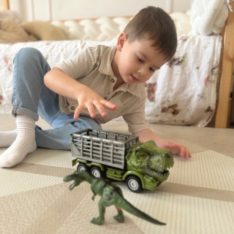 WOOPIE Samochód Zdalnie Sterowany RC Dinozaur Zielony + Figurka Woopie WOOPIE Samochód Zdalnie Sterowany RC Dinozaur Zielony + Figurka Woopie