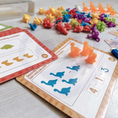 WOOPIE Zestaw Edukacyjny Nauka Liczenia Montessori Sorter Dinozaury 95 el. Woopie WOOPIE Zestaw Edukacyjny Nauka Liczenia Montessori Sorter Dinozaury 95 el. Woopie