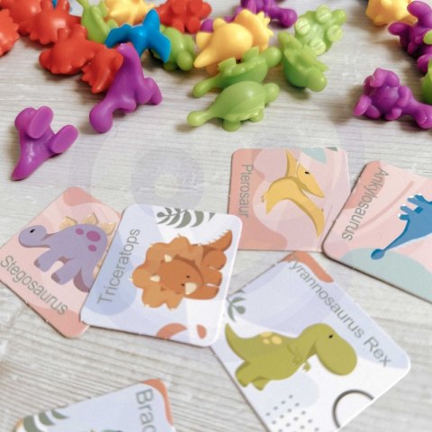WOOPIE Zestaw Edukacyjny Nauka Liczenia Montessori Sorter Dinozaury 95 el. Woopie WOOPIE Zestaw Edukacyjny Nauka Liczenia Montessori Sorter Dinozaury 95 el. Woopie