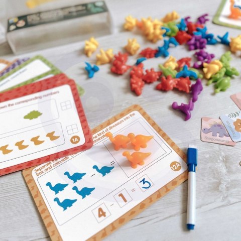 WOOPIE Zestaw Edukacyjny Nauka Liczenia Montessori Sorter Dinozaury 95 el. Woopie WOOPIE Zestaw Edukacyjny Nauka Liczenia Montessori Sorter Dinozaury 95 el. Woopie