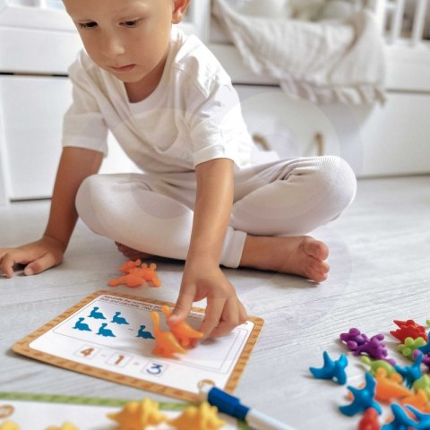 WOOPIE Zestaw Edukacyjny Nauka Liczenia Montessori Sorter Dinozaury 95 el. Woopie WOOPIE Zestaw Edukacyjny Nauka Liczenia Montessori Sorter Dinozaury 95 el. Woopie