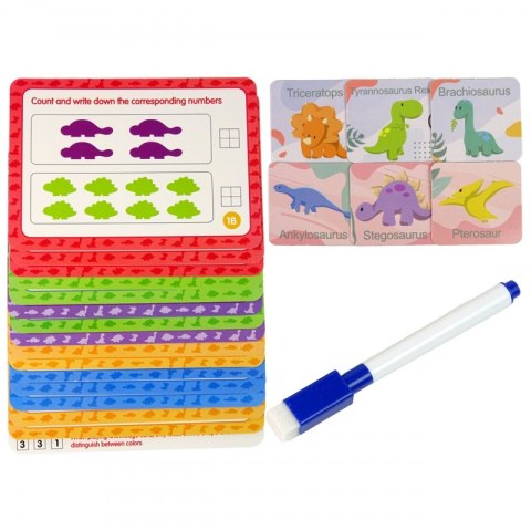 WOOPIE Zestaw Edukacyjny Nauka Liczenia Montessori Sorter Dinozaury 95 el. Woopie WOOPIE Zestaw Edukacyjny Nauka Liczenia Montessori Sorter Dinozaury 95 el. Woopie