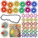 Koła Zębate Zbuduj Własny Mechanizm - Tablica Naukowo-Kreatywna Masterkidz STEM Masterkidz Koła Zębate Zbuduj Własny Mechanizm - Tablica Naukowo-Kreatywna Masterkidz STEM Masterkidz
