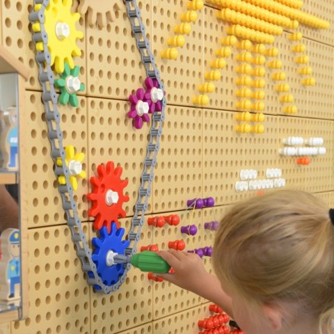 Koła Zębate Zbuduj Własny Mechanizm - Tablica Naukowo-Kreatywna Masterkidz STEM Masterkidz Koła Zębate Zbuduj Własny Mechanizm - Tablica Naukowo-Kreatywna Masterkidz STEM Masterkidz